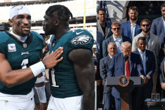 No Show, Big Statement: Jalen Hurts, A.J. Brown Ghost Trump