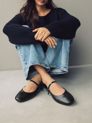 Black Standard/wide Fit Forever Comfort® Round Toe Mary Jane Shoes