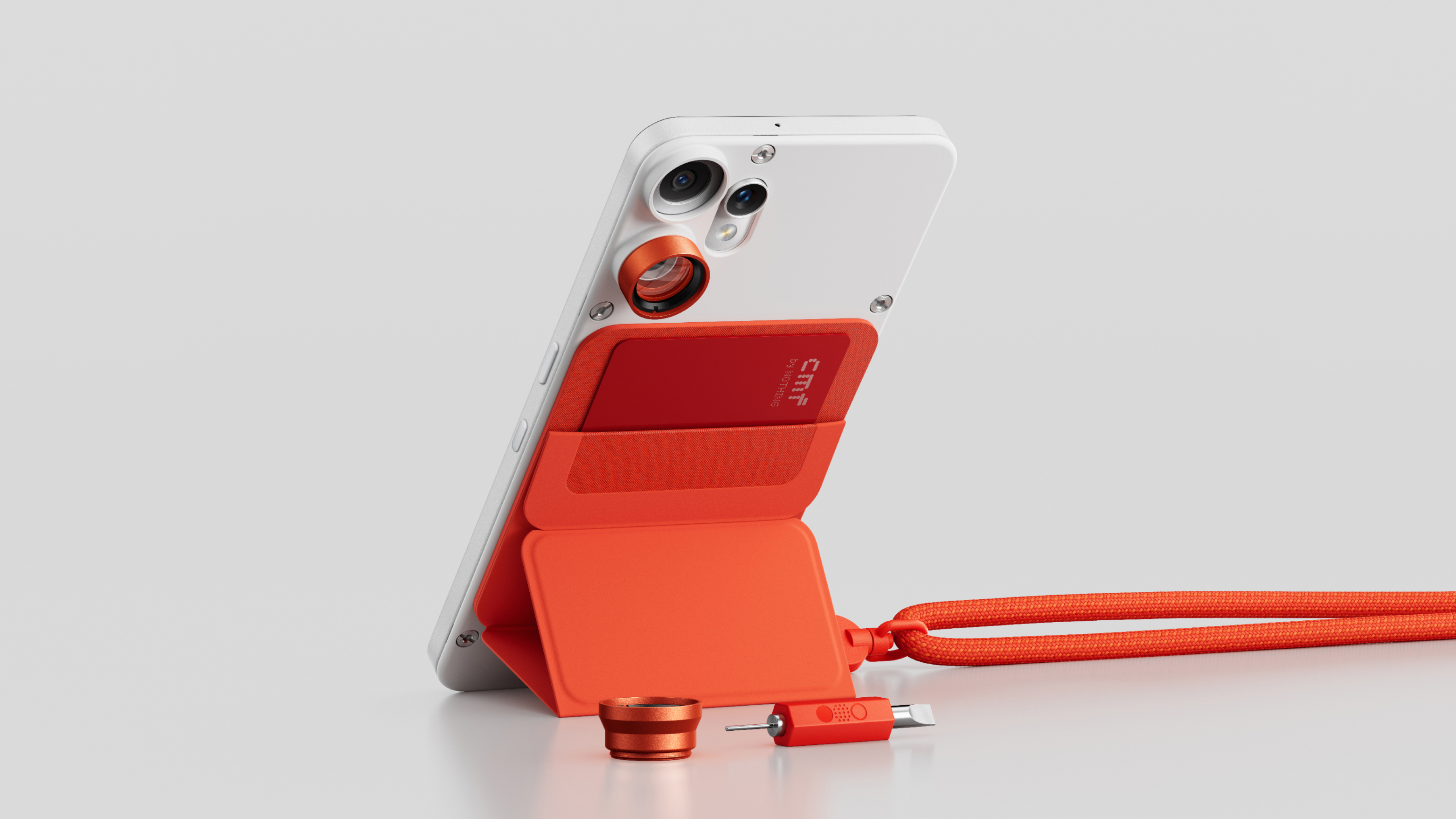 CMF Phone 2 Pro with accessories attached