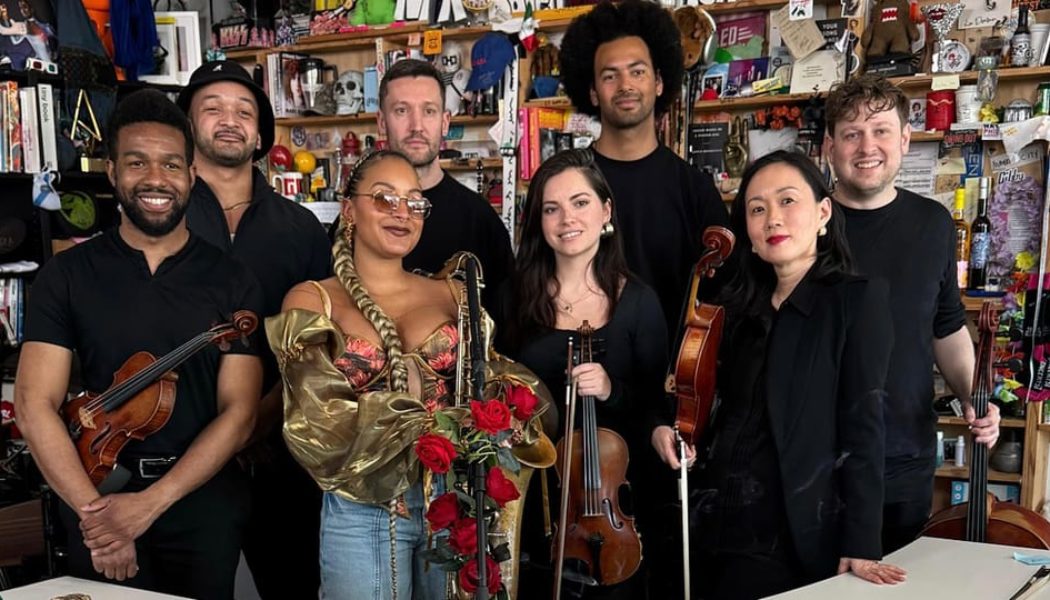 Nubya Garcia Stopped By NPR's Tiny Desk