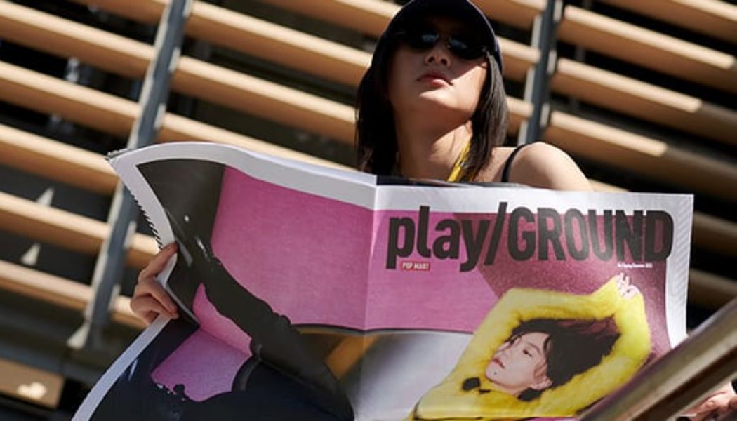 POP MART is Bringing Print Back with the Launch of New Magazine, play/GROUND