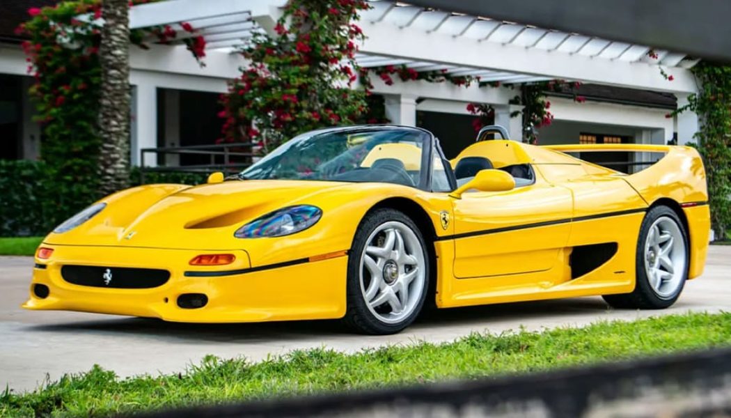 Ralph Lauren’s Rare Yellow Ferrari F50 Heads to Auction