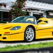 Ralph Lauren’s Rare Yellow Ferrari F50 Heads to Auction