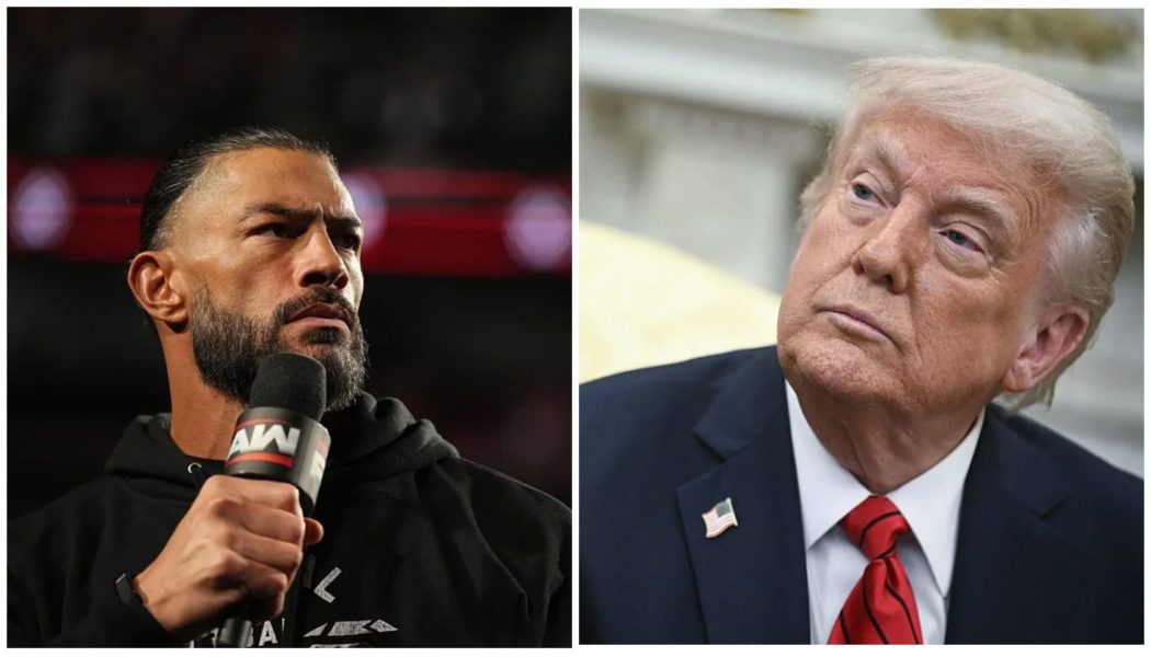Roman Reigns Is Getting Superman Punched On X After Admitting He Voted For Donald Trump In 'Vanity Fair' Interview