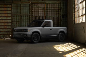 Slate Truck is a $20,000 American-made electric pickup with no paint, no stereo, and no touchscreen