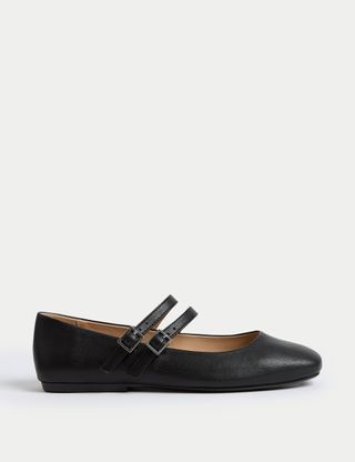 Buckle Flat Ballet Pumps
