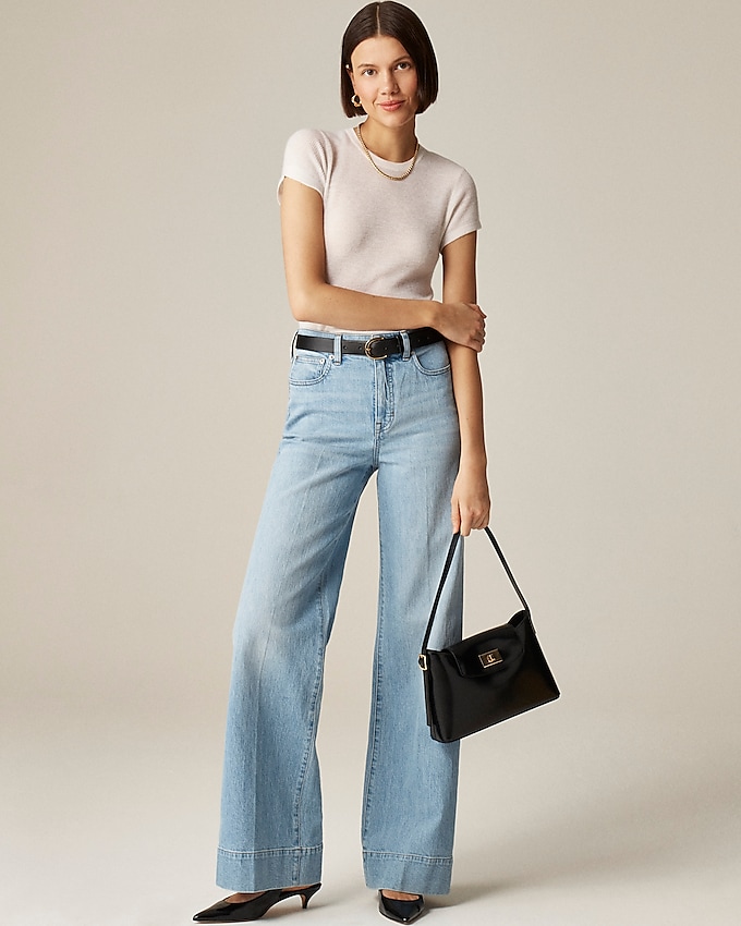 New High-Rise Denim Trouser Jean