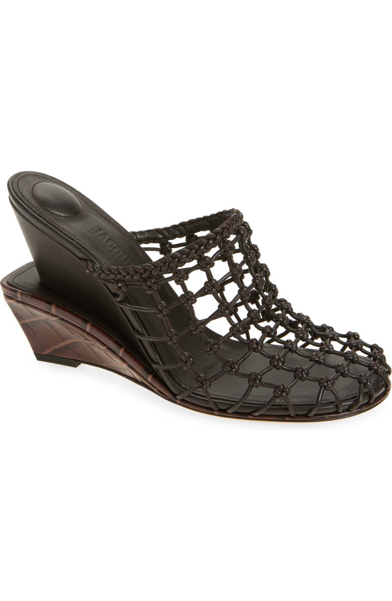 Doubles Tresses Stacked Wedge Sandal