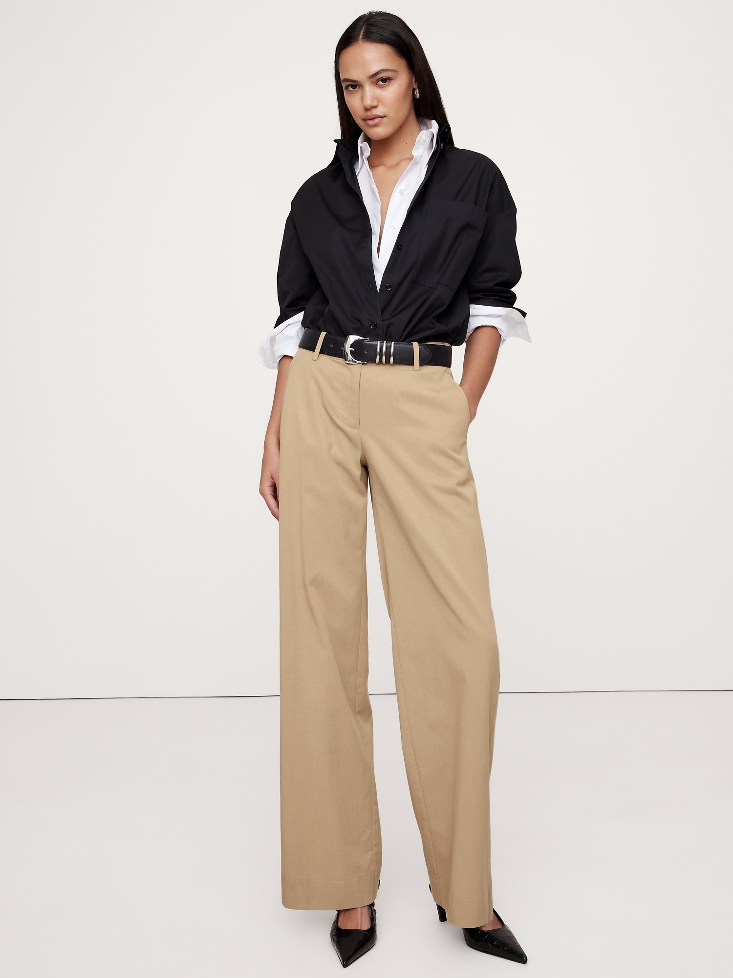 Banana Republic, The Everyday Wide-Leg Pant