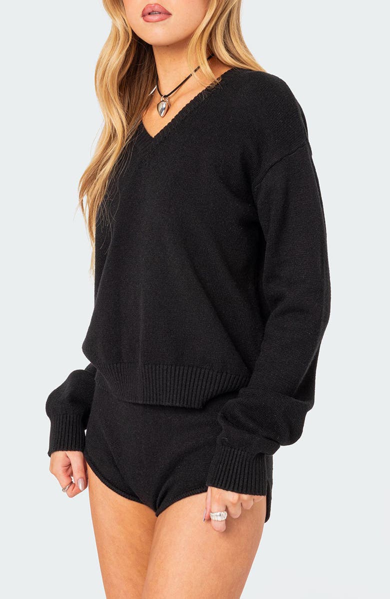 Comfort Club Oversize Crop Sweater