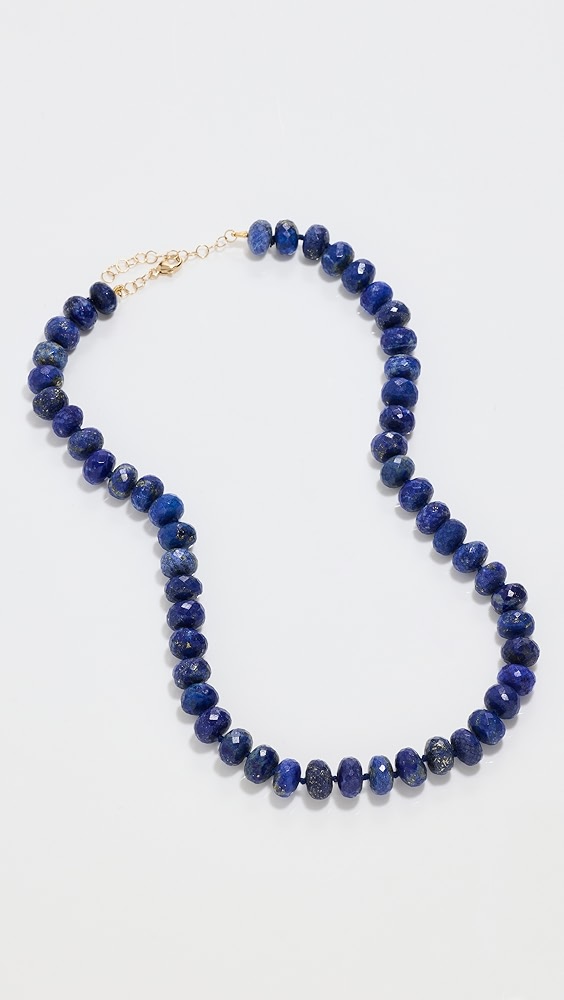 Jia Jia 14k Lapis Lazuli Crystal Necklace