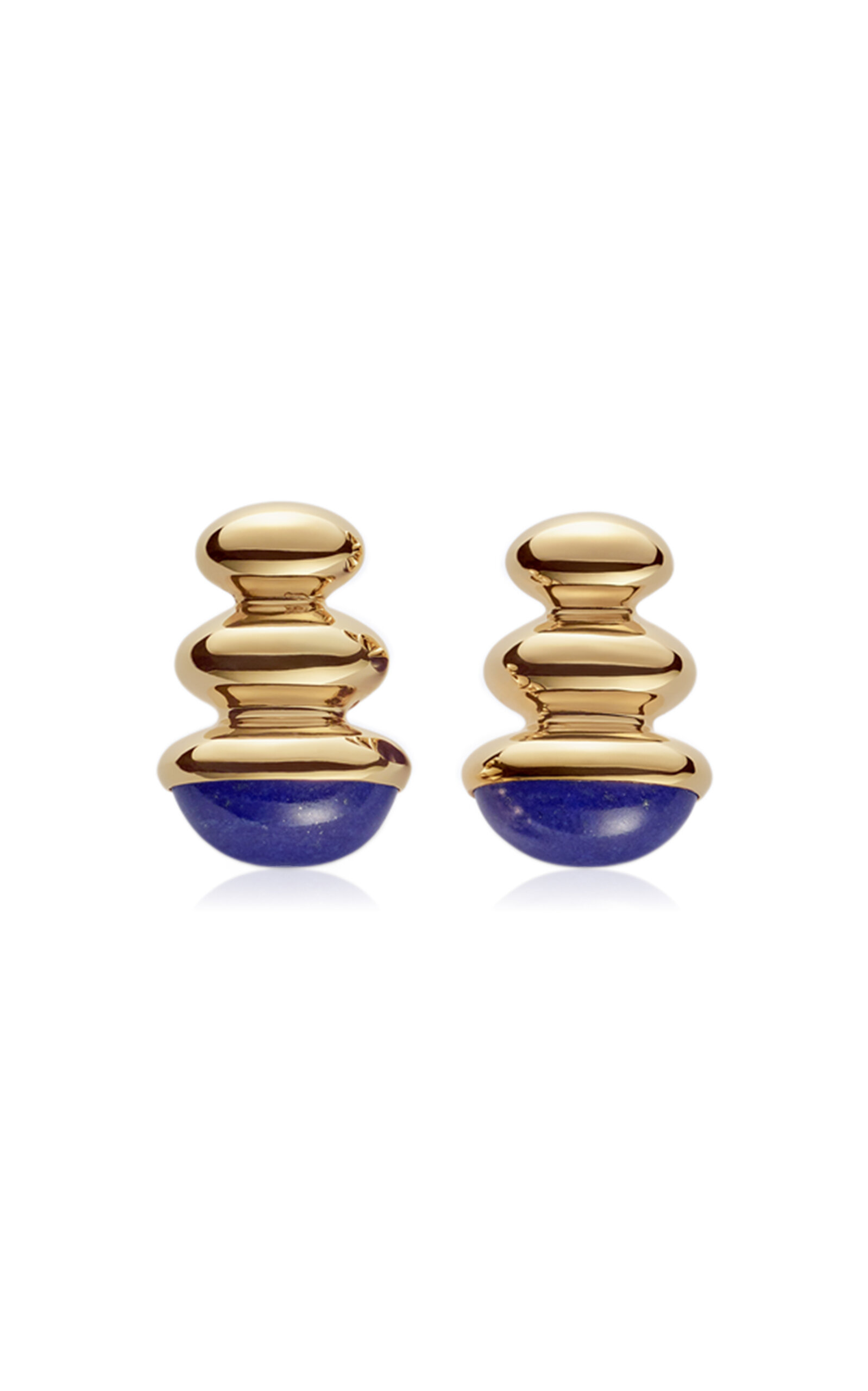 Constantin 18k Yellow Gold Lapis Lazuli Earrings