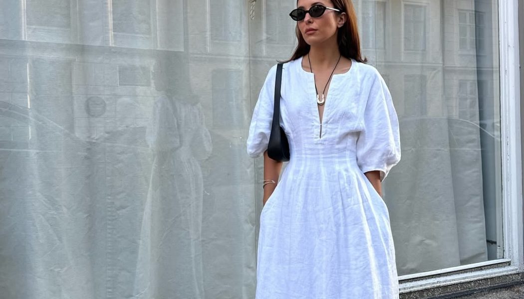 The Graceful, Anti-Trend Dress Everyone With Stylish Taste Relies On In Summer