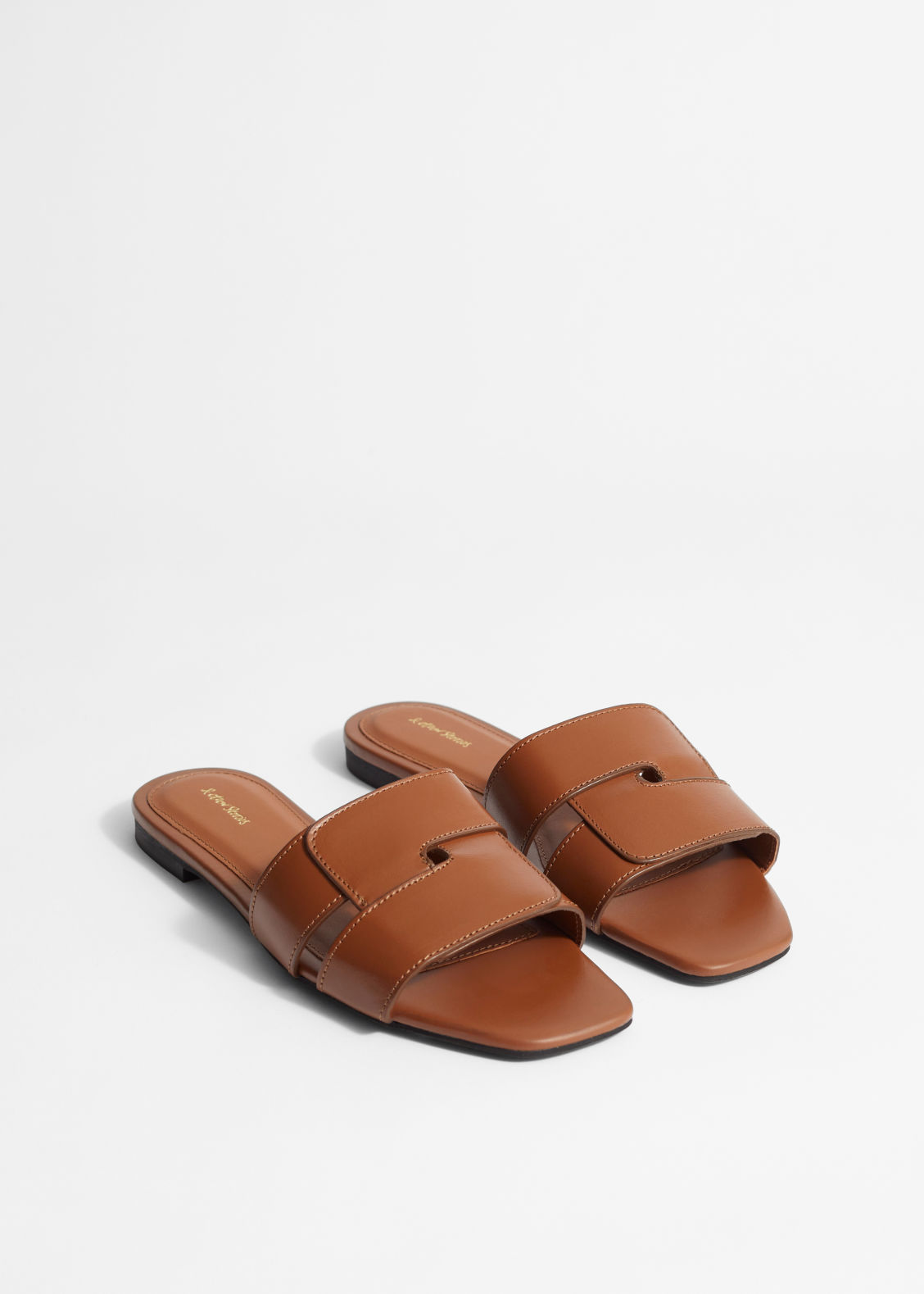 Leather Slides