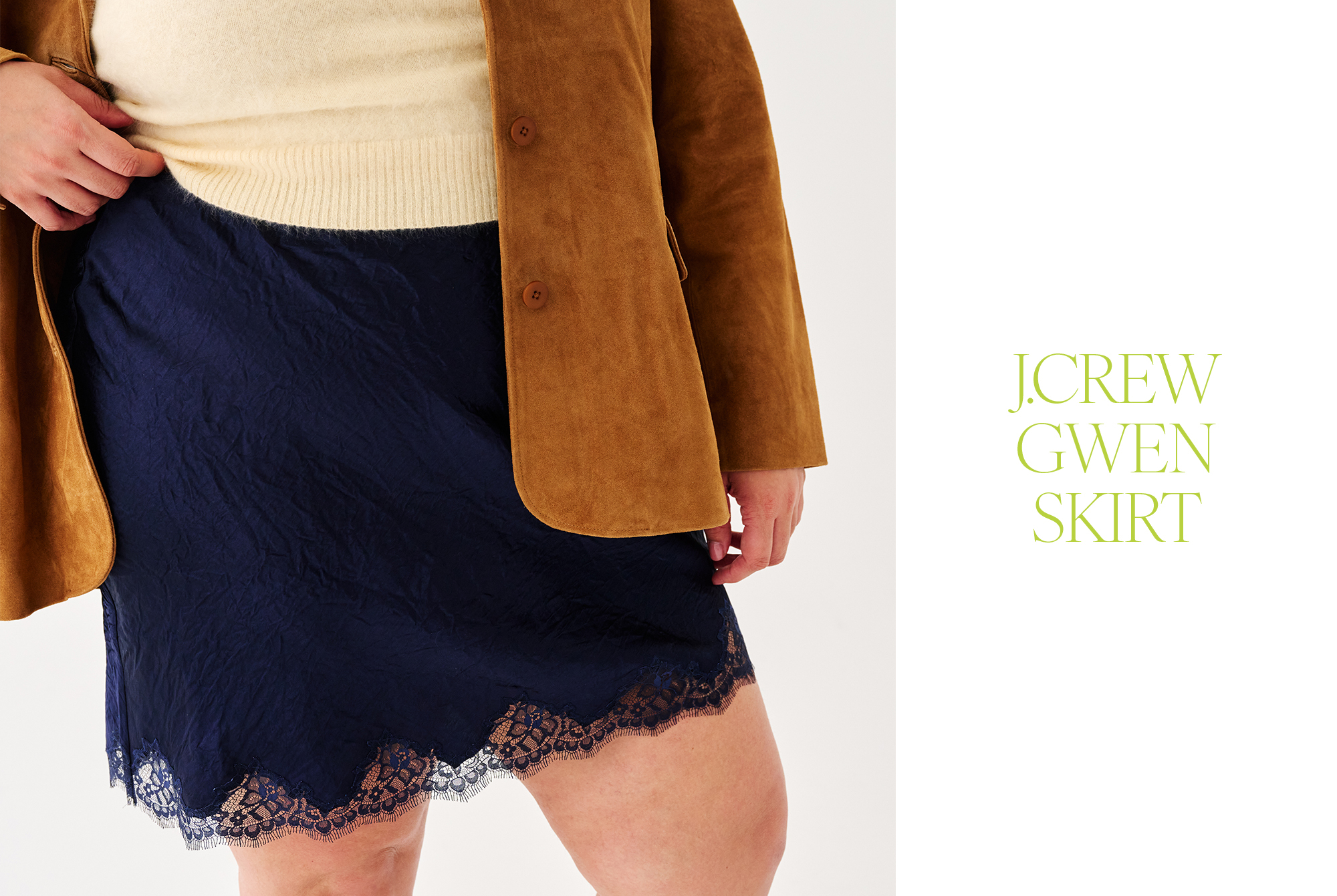 Who What Wear The Great Try On Lace Slip Skirts