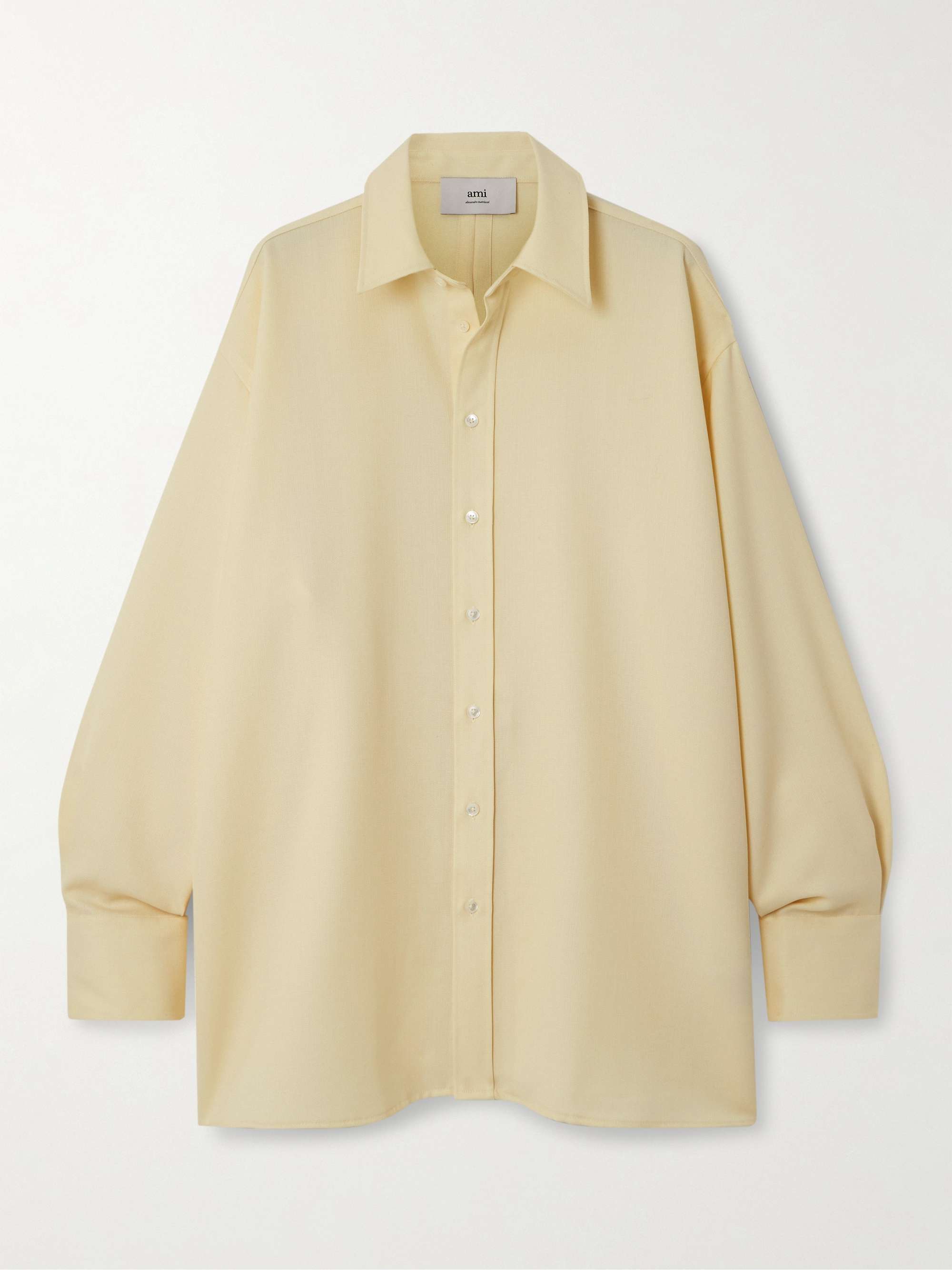 Oversized Wool Shirt