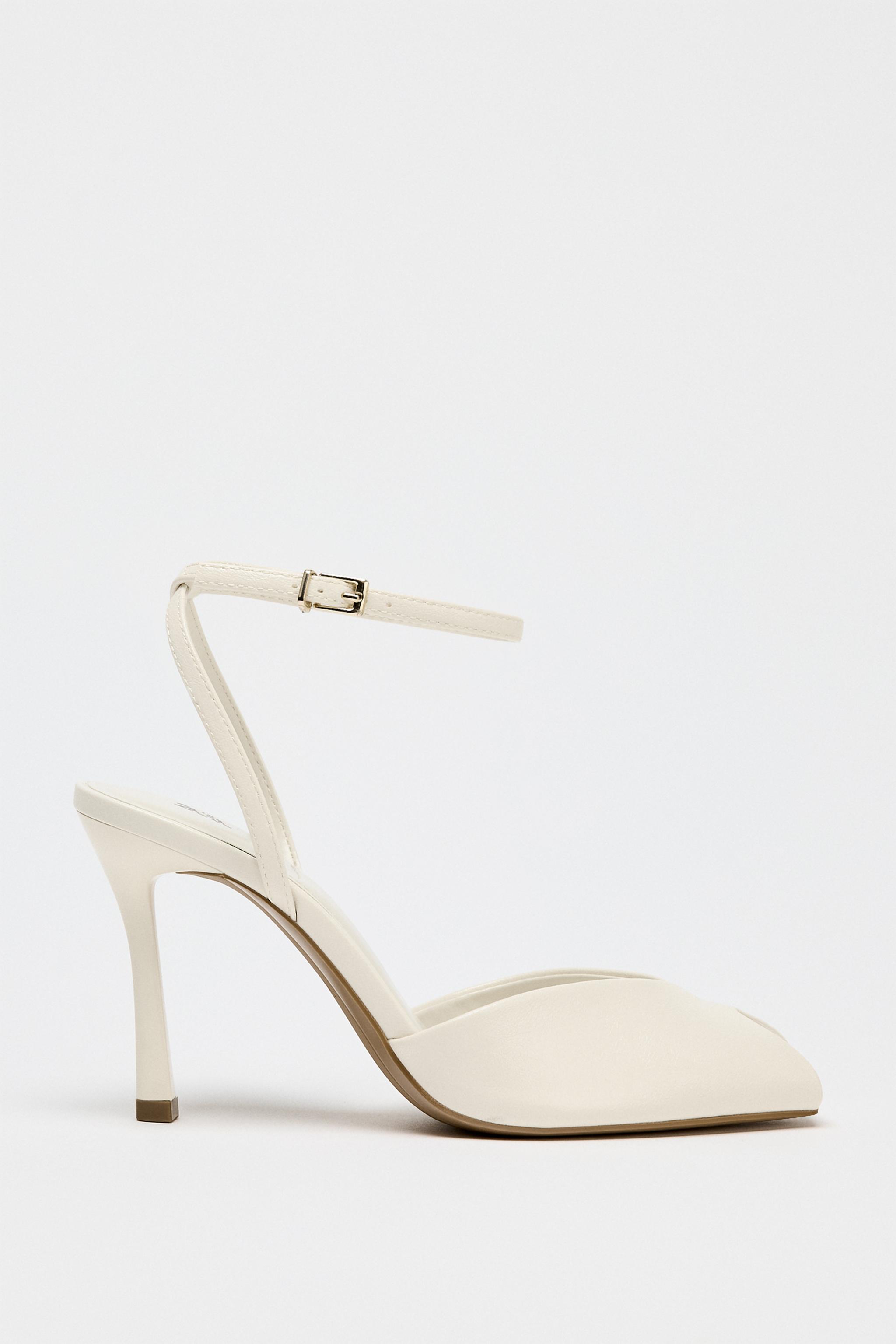 Heeled Sandals With Cut-Out Detail
