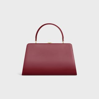Medium Celine Antoinette in Natural Satinated Calfskin
