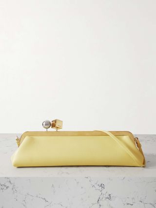 Le Salon Leather Clutch