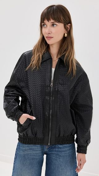 Lioness Kenny Woven Bomber Jacket