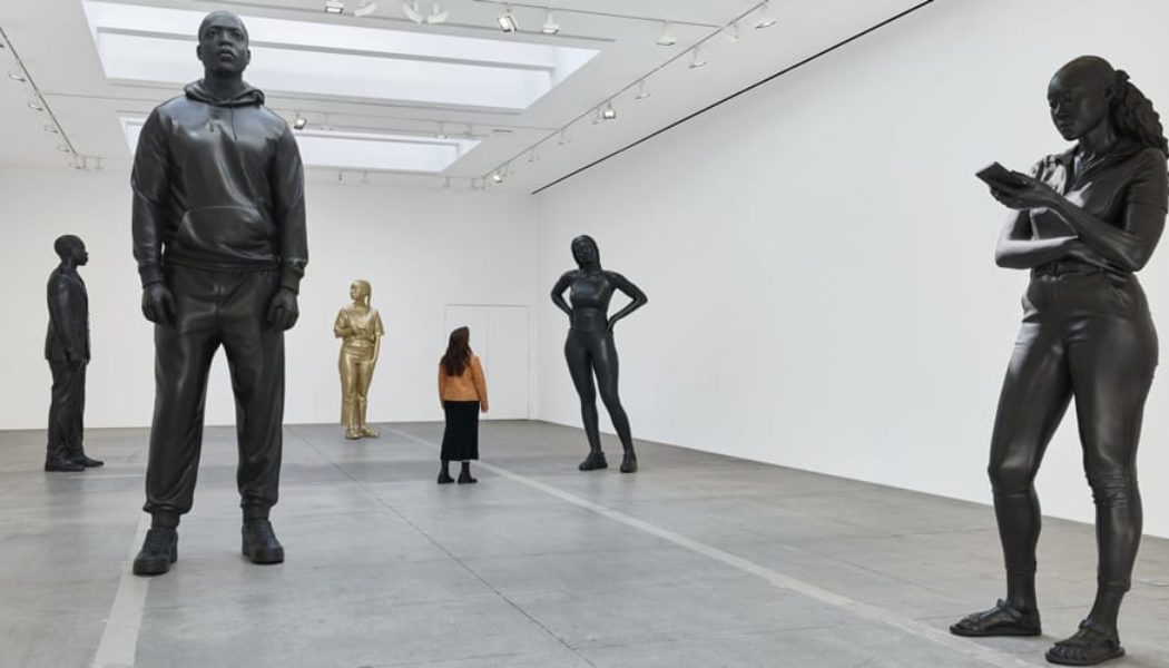 Thomas J Price's 12-Foot Bronzes Take Over New York