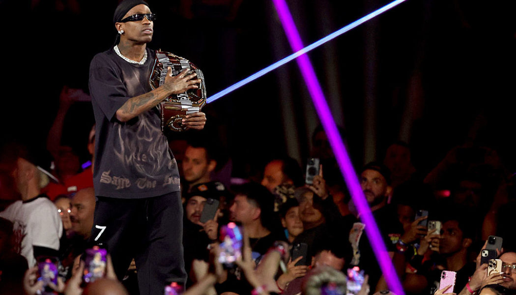 Travis Scott Interfering In WrestleMania 41's Main Event Straight Up Wasn't A Hit With Fans