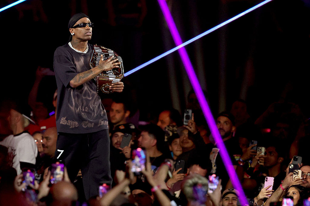 Travis Scott's WrestleMania 41 Appearance Not A Hit With Fans