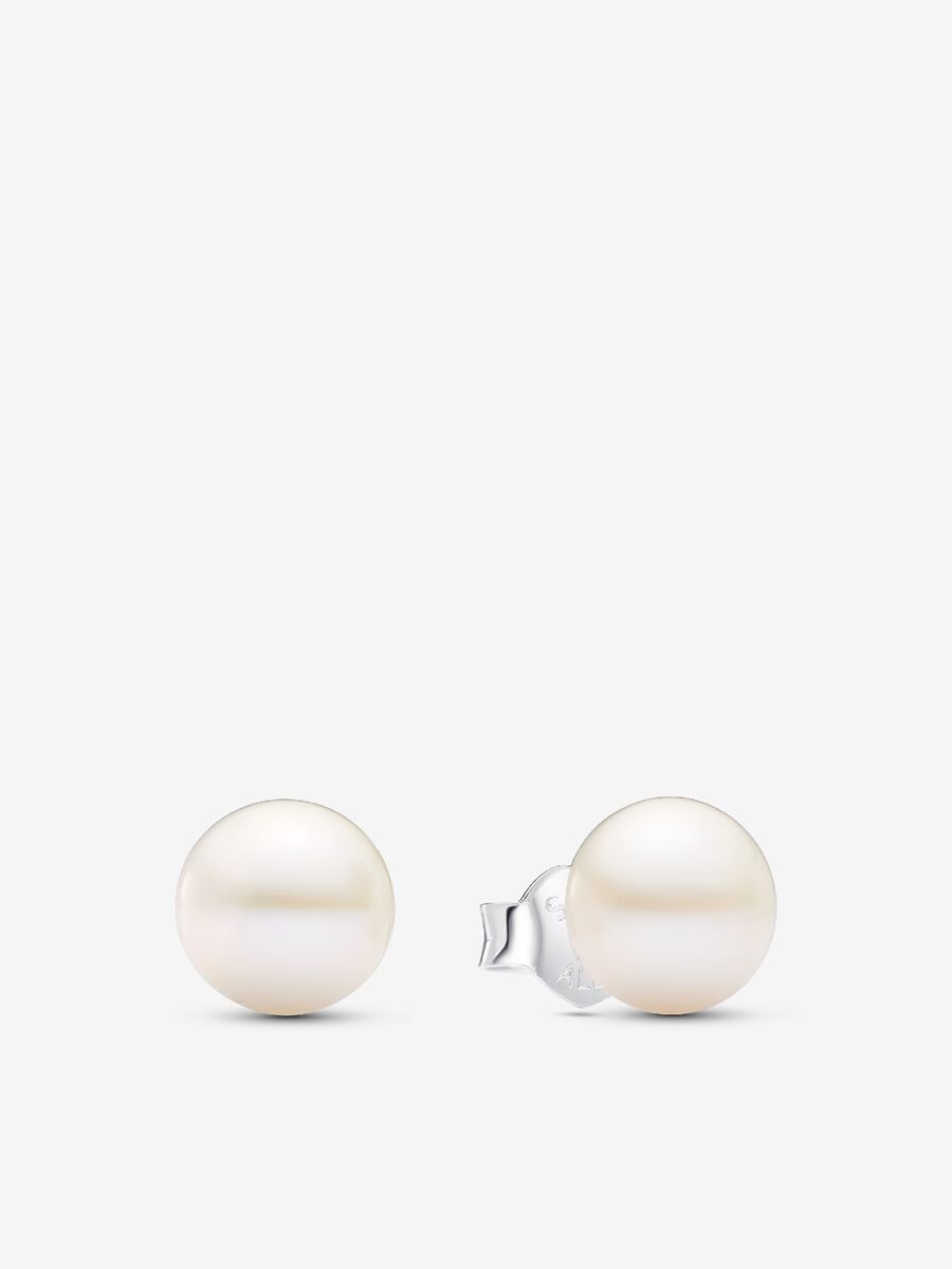 Treated Freshwater Cultured Pearl 7mm Stud Earrings