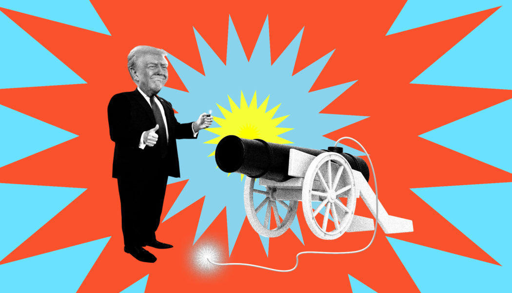 We just declared a trade war with the world