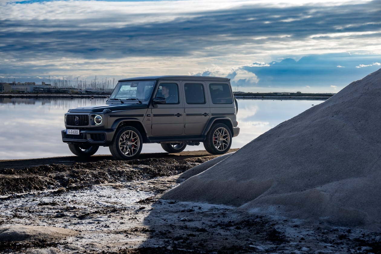 2025 Mercedes-Benz AMG G 63 Test Drive Review Mercedes-AMG G-Wagon orange