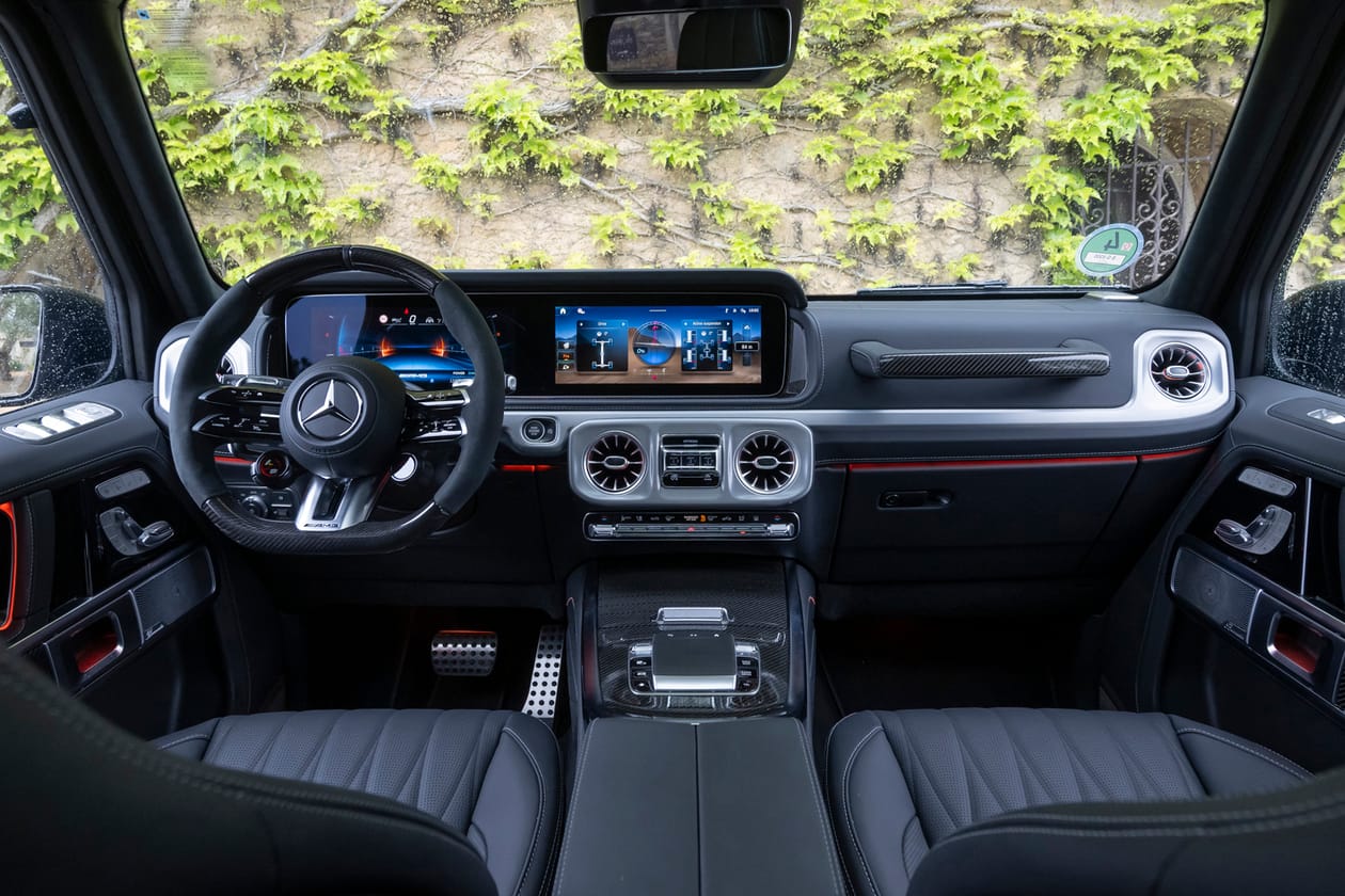 2025 Mercedes-Benz AMG G 63 Test Drive Review Mercedes-AMG G-Wagon orange