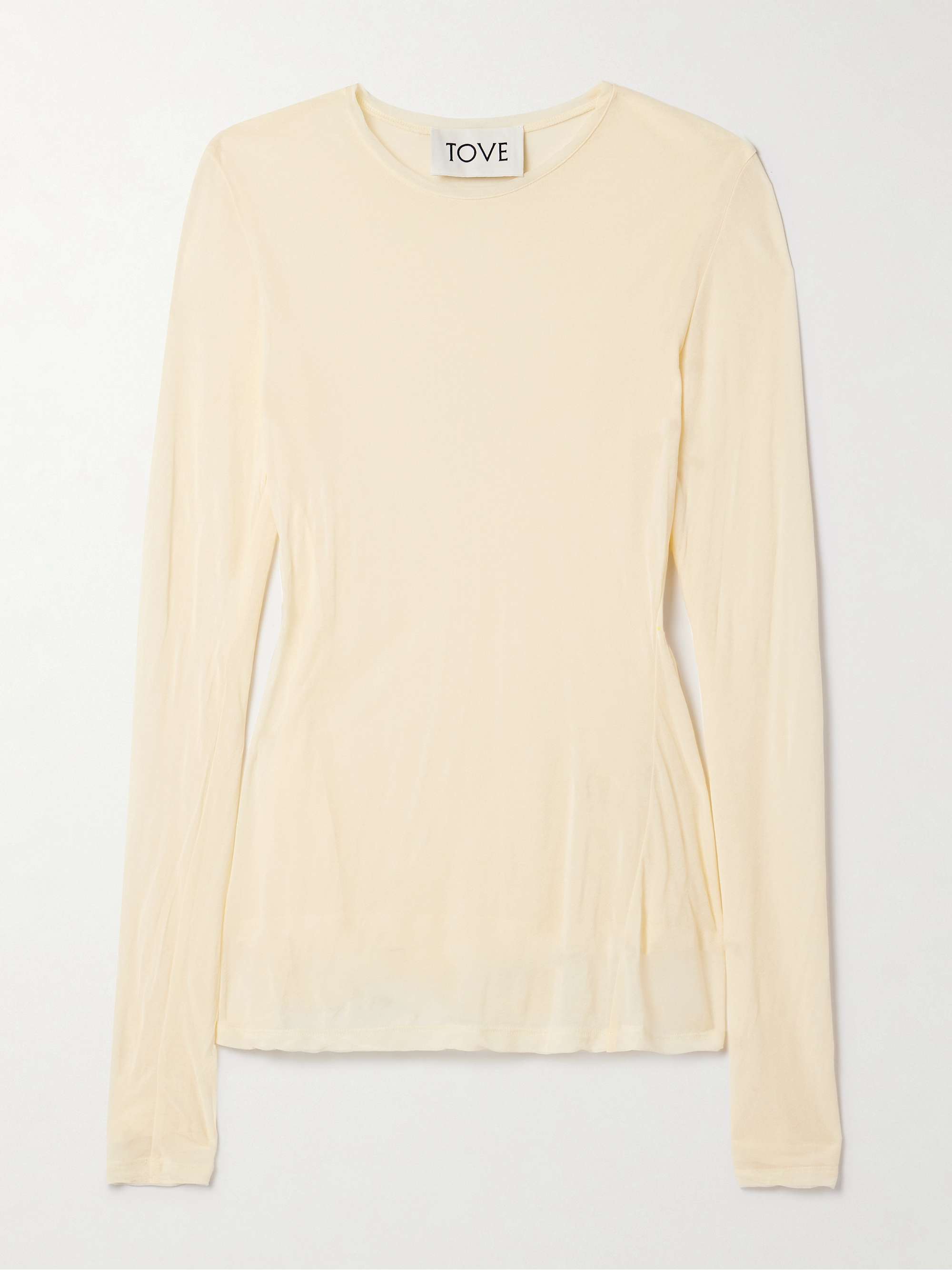 Rosalie Gathered Jersey Top