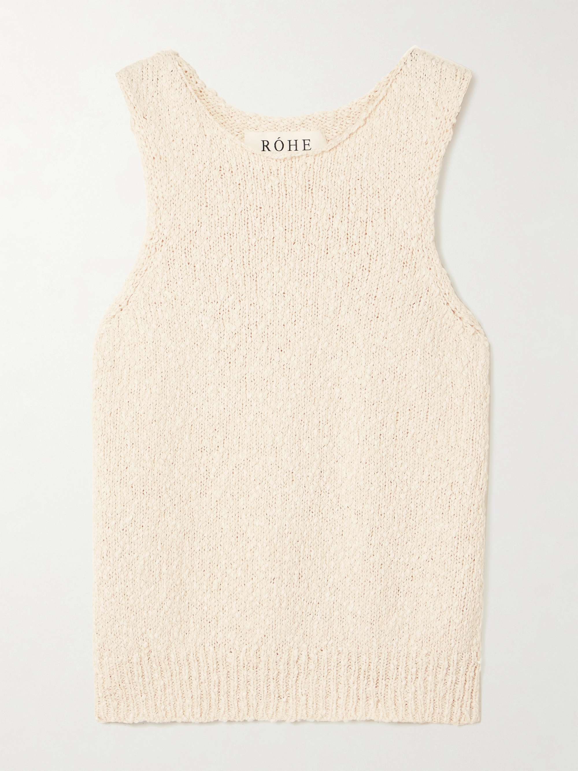 Textured-Cotton Tank