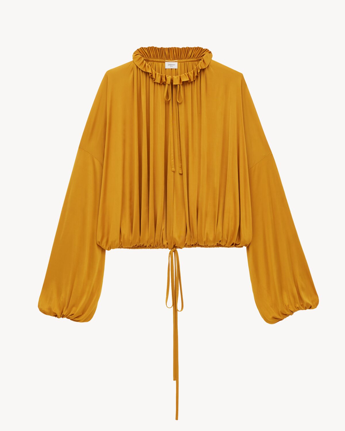 Women's Blouse in Knit in Jaune