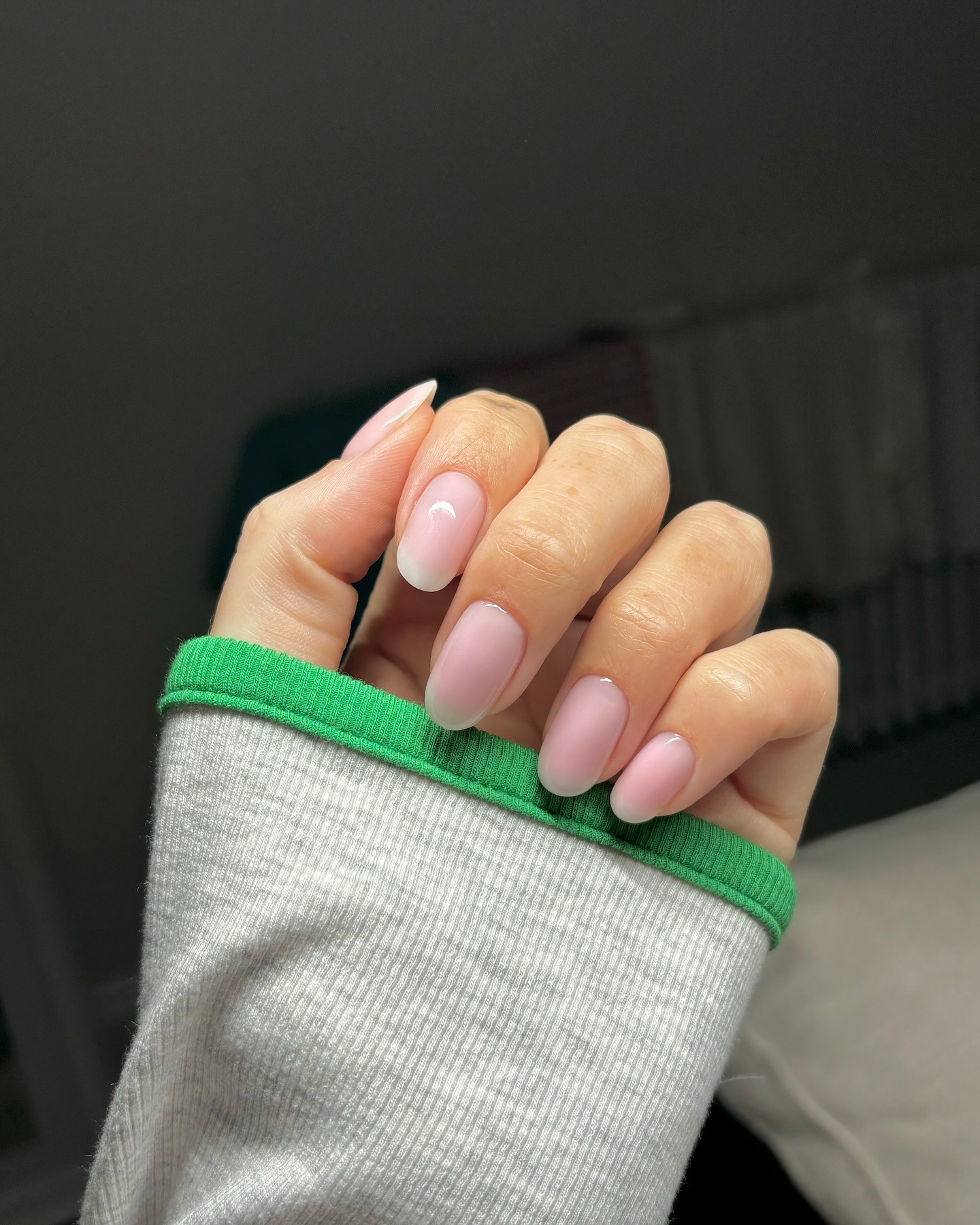 Photo of the soft serve nail trend