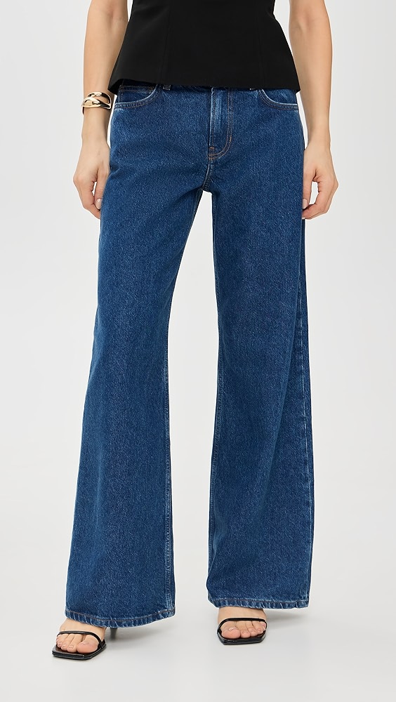 Reformation Cary Low Rise Slouchy Wide Leg Jeans