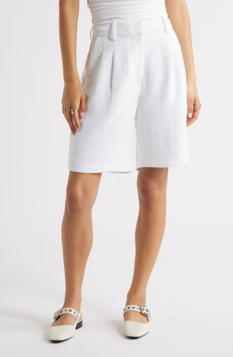 The Curator Pleated Bermuda Shorts