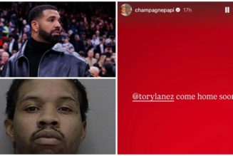 Certified Loser Boy: Drake The Latest To Die On The Tory Lanez Hill, Shares Link To Petition Calling For His Release From Prison