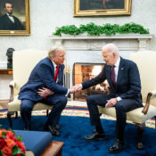 Convicted Trump Attempts To Push Tariff Woes On "Biden's Stock Market"
