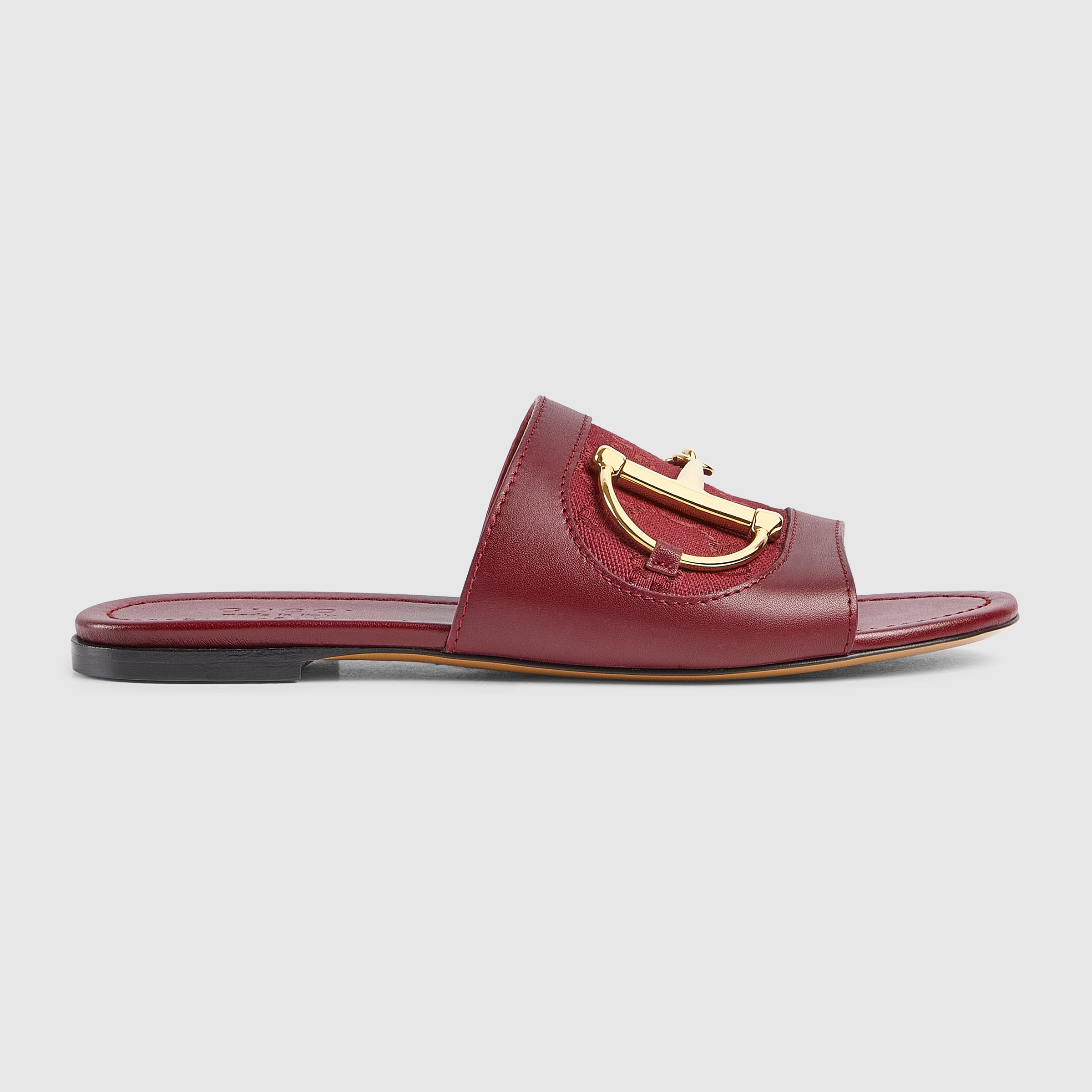 Gucci, Women's Slide Sandal With Horsebit