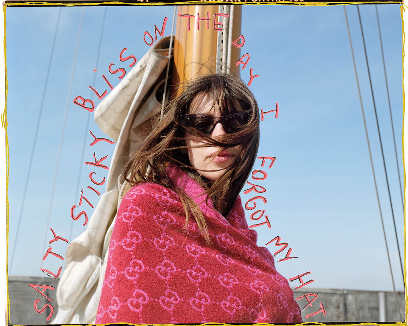 Daisy Edgar-Jones in the Gucci Lido campaign.