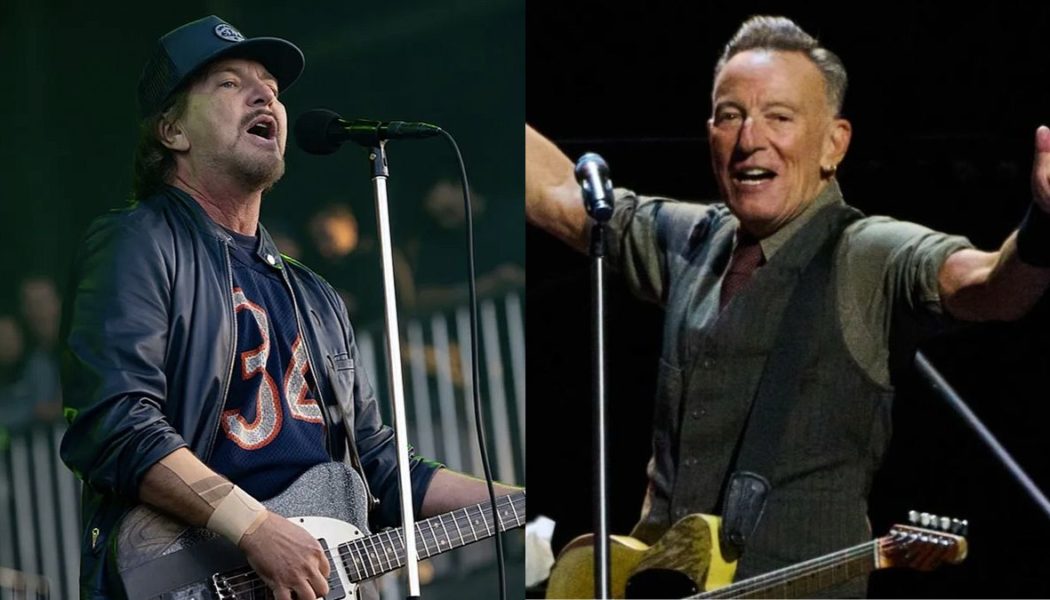 Eddie Vedder Covers "My City of Ruins" Following Trump's Attack on Springsteen