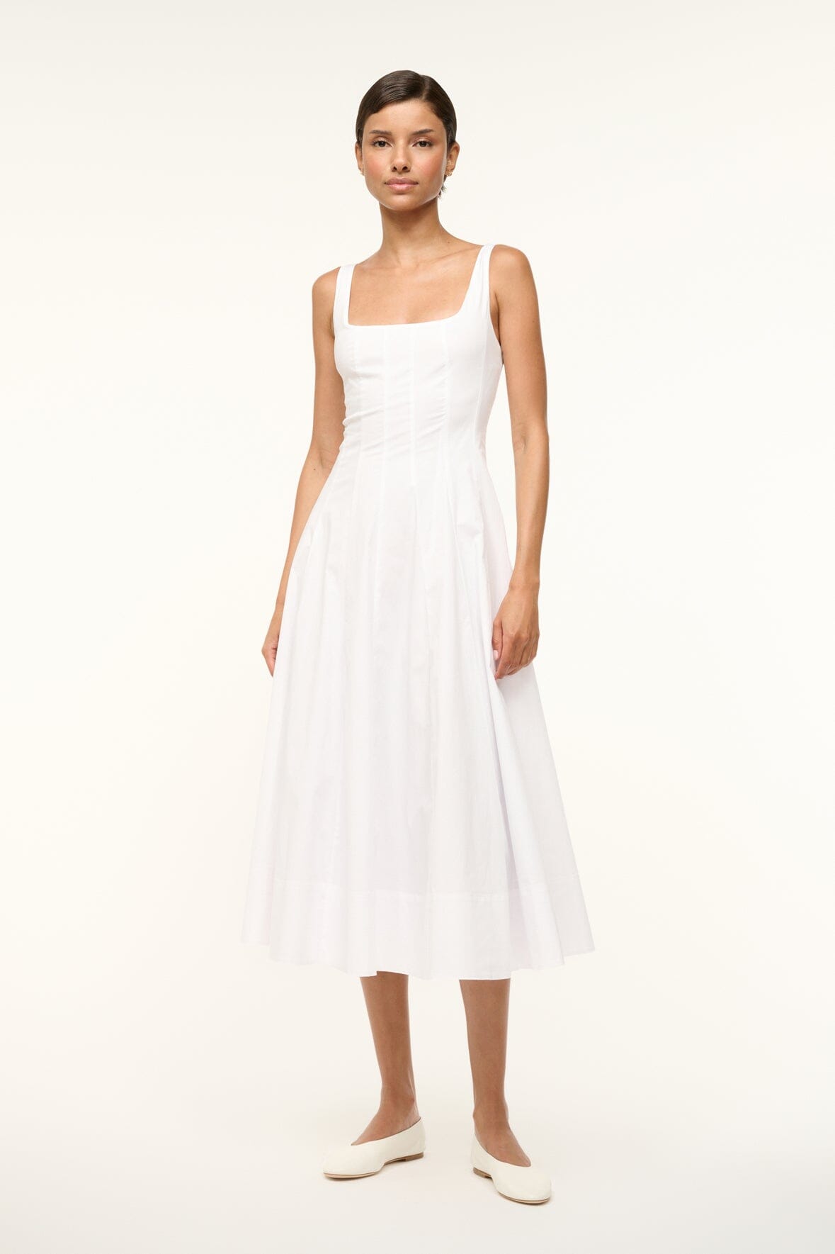 Wells Dress | White