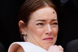 Emma Stone Attacked by Bee on Cannes Red Carpet