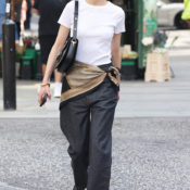 Everyone With Good Taste Is Wearing This Pretty Accessory With White T-Shirts