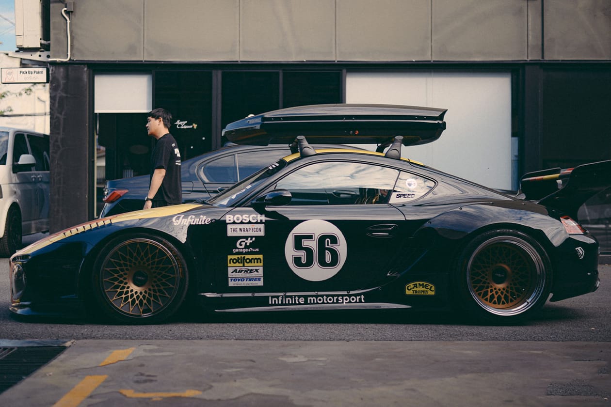 Oat Porsche 987 Cayman Liberty Walk Bangkok Thailand Nissan Ferrari Lamborghini McLaren Drivers Profile