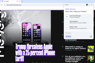 Gemini in Chrome feels like a small step toward Google’s agentic era