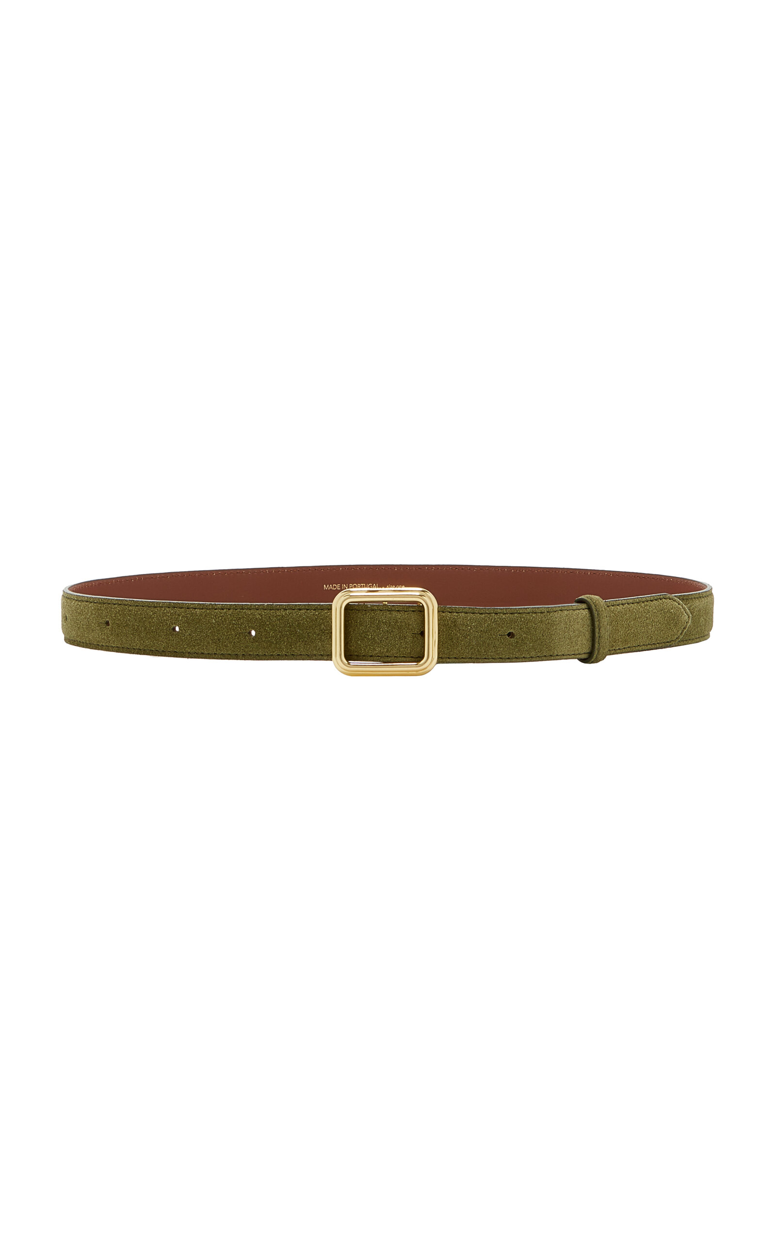 The Georgia Wide Suede Belt