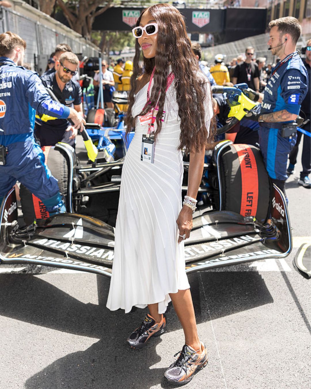 Naomi Campbell attends the F1 Grand Prix Of Monaco on May 25, 2025 in Monte-Carlo, Monaco. (Photo by Arnold Jerocki/FilmMagic)