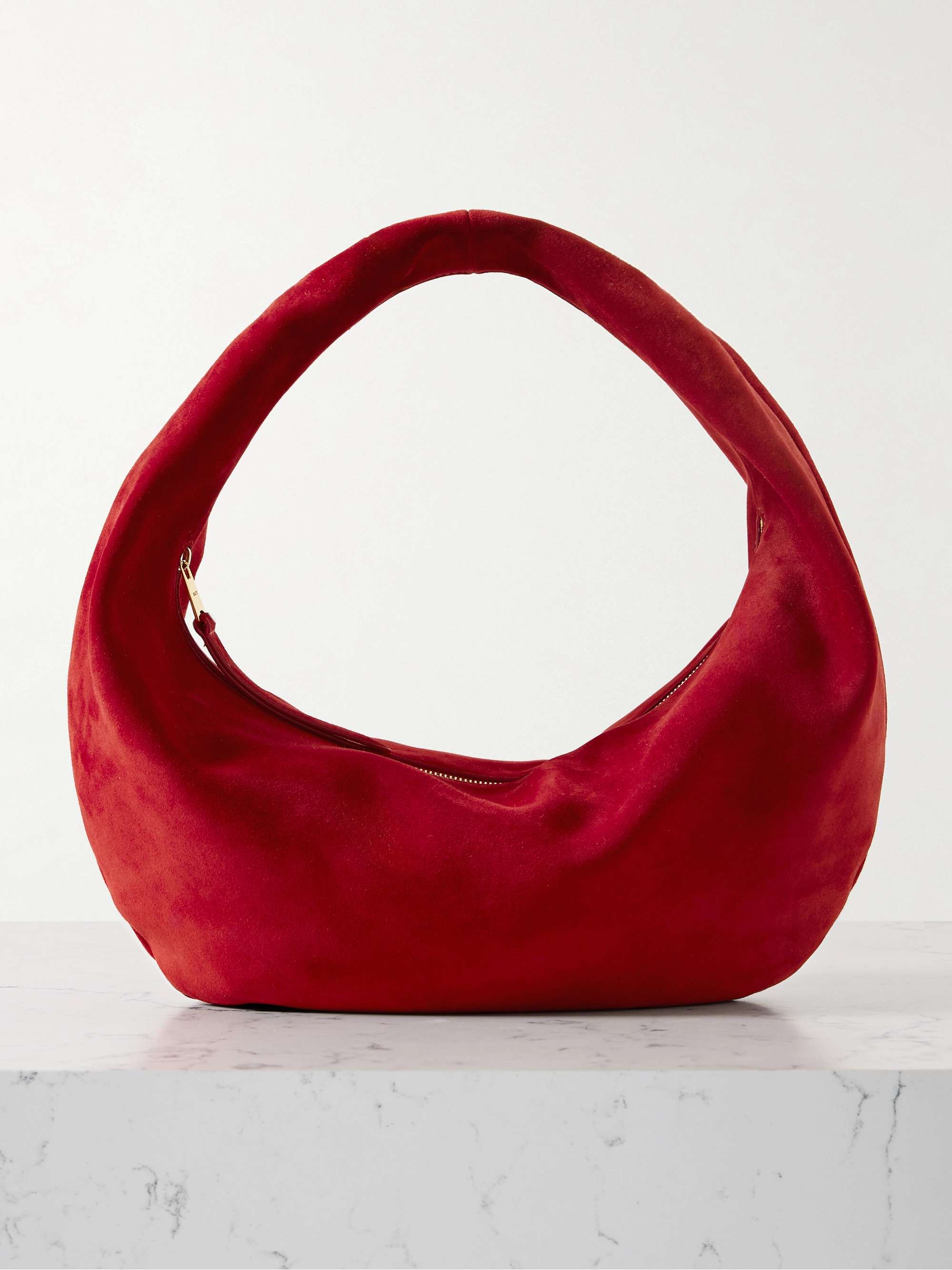 Olivia Medium Suede Tote